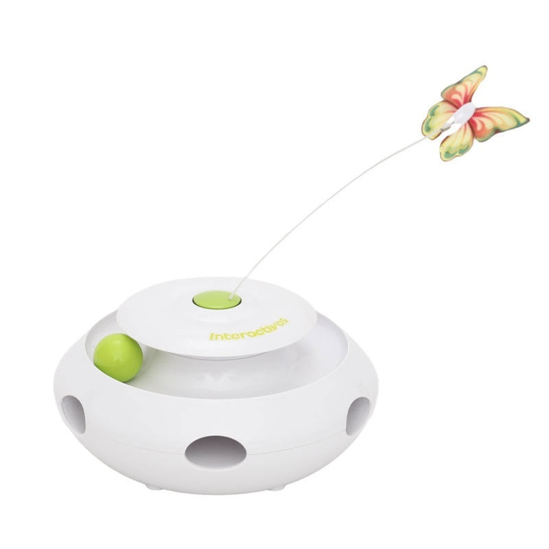 WhiskerWhirl™ Automatic Cat Teaser & Stress Reliever Toy (3 in 1)