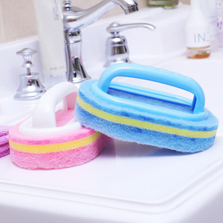 Sponge Brush With Plastic Handle