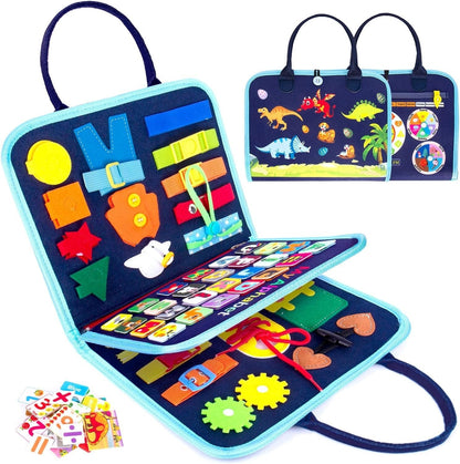 Children's Busy Dressing Buckle Learning Board