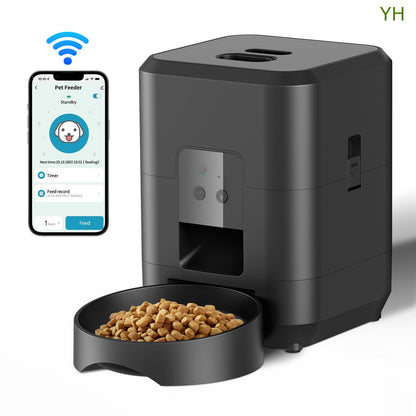 Intelligent Timing Quantitative Remote Automatic Pet Feeder