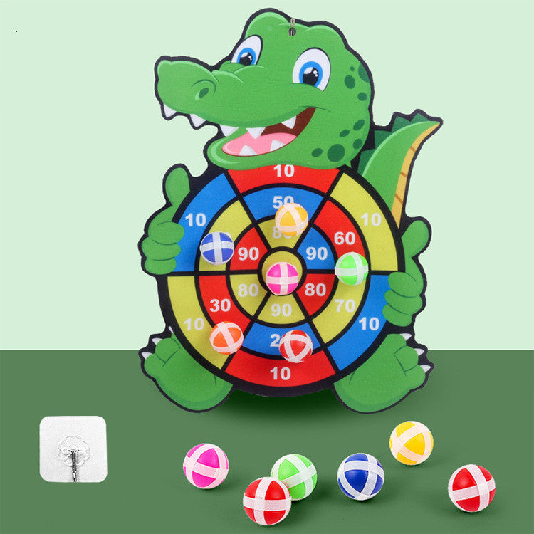 Children's Sticky Ball Cartoon Fun Dart Board