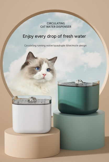 Cat Smart Water Feeder Anti-dry Burning 3L
