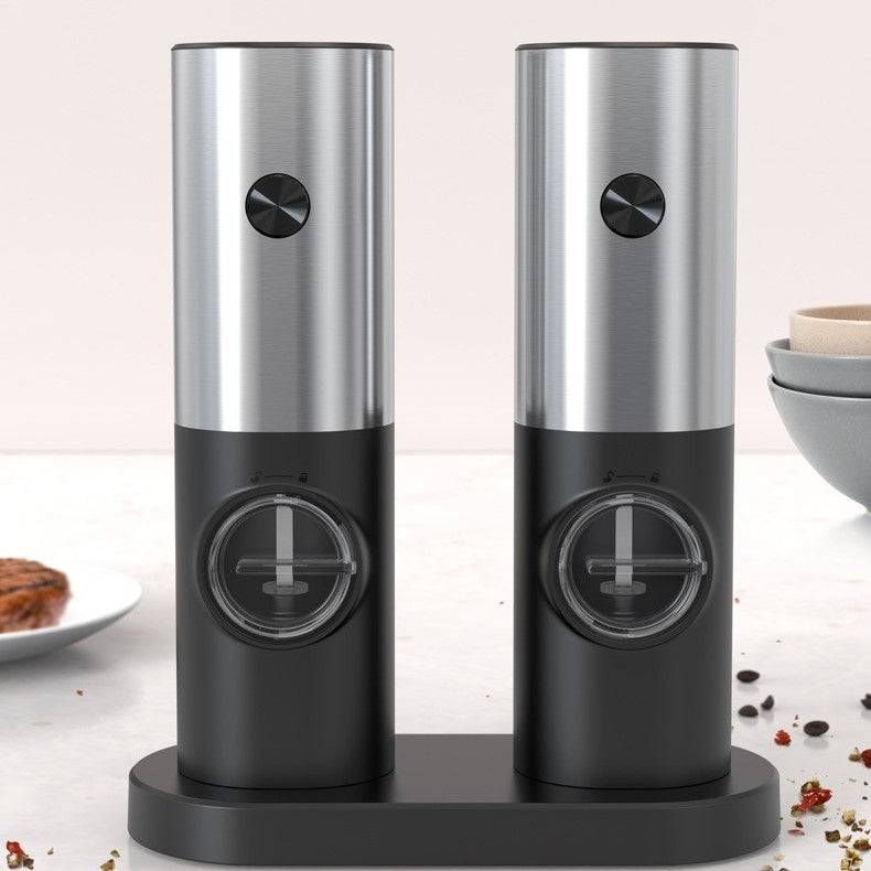 Steak Mill Pepper Sea Salt Base Set