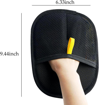 Pet Electrostatic Two-way Bristle & Hair Remover Gloves