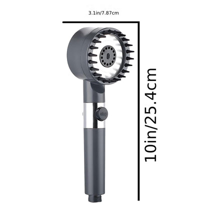 Shower Massage Head Kit, Multiple Filters, And Watering Modes