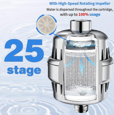 17-layer Shower Filter Active Health Shower Head