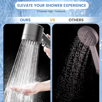 Shower Massage Head Kit, Multiple Filters, And Watering Modes