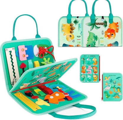 Children's Busy Dressing Buckle Learning Board