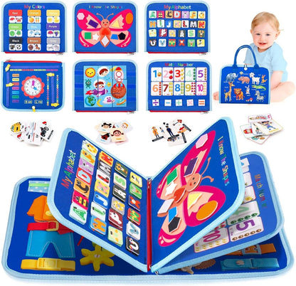 Children's Busy Dressing Buckle Learning Board