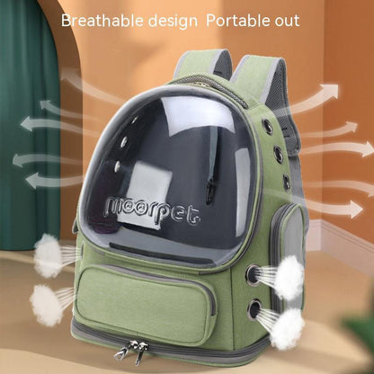 Outdoor Portable Breathable Space Pet Backpack