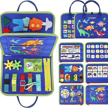 Children's Busy Dressing Buckle Learning Board