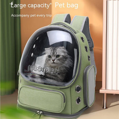 Outdoor Portable Breathable Space Pet Backpack