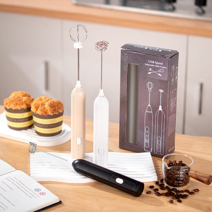 Handheld Electric USB Rechargeable Baking Coffee Whisk