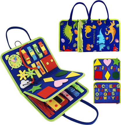 Children's Busy Dressing Buckle Learning Board