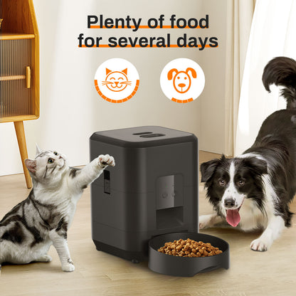 Intelligent Timing Quantitative Remote Automatic Pet Feeder
